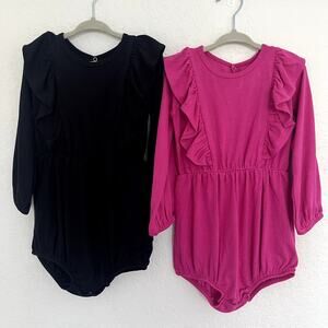 Kyte Baby Long Sleeve Bubble Romper 3T NWT